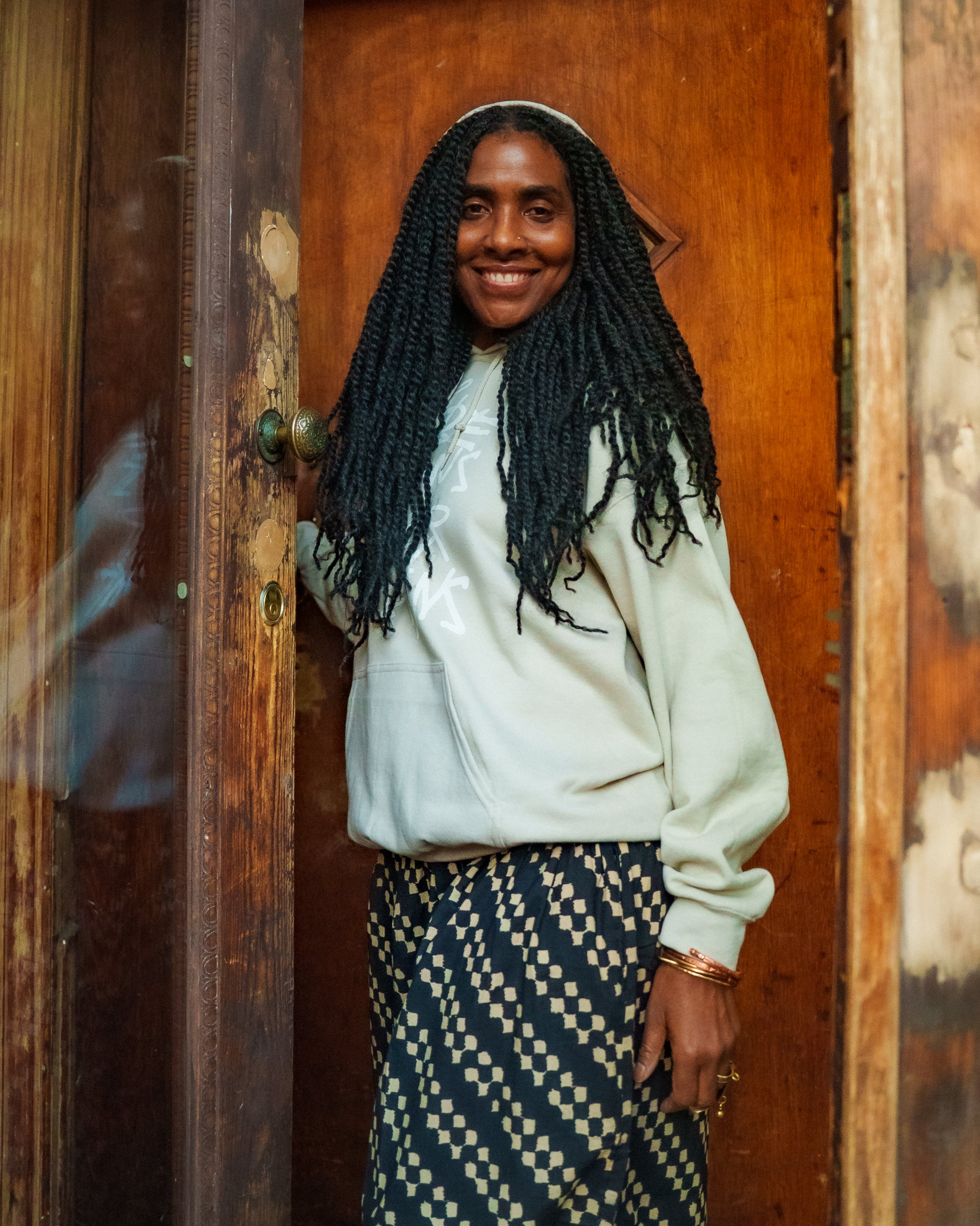 Love Reigns after the Rains- Sand Hoodie