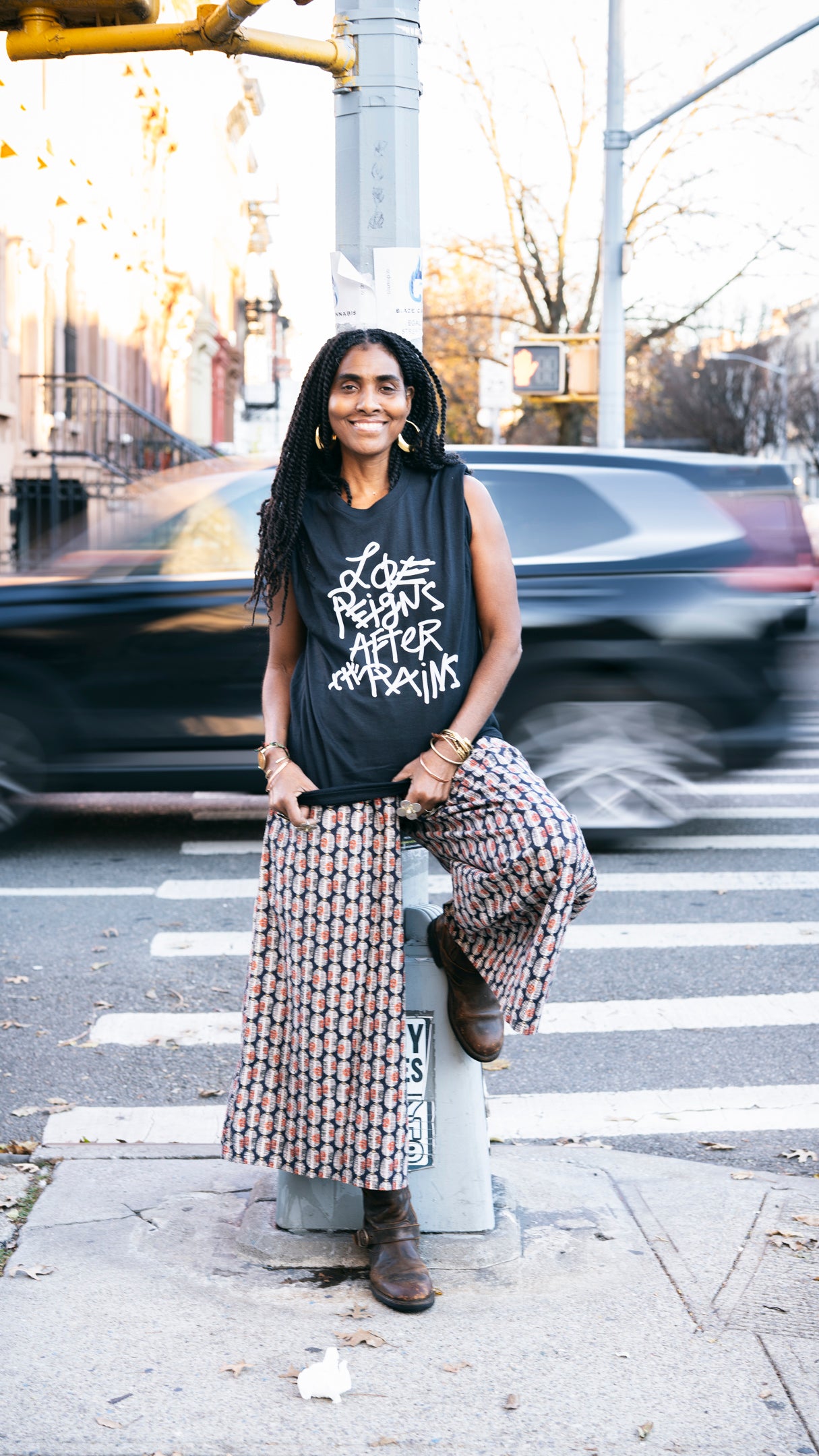 Love Reigns after the Rains- Black Tee