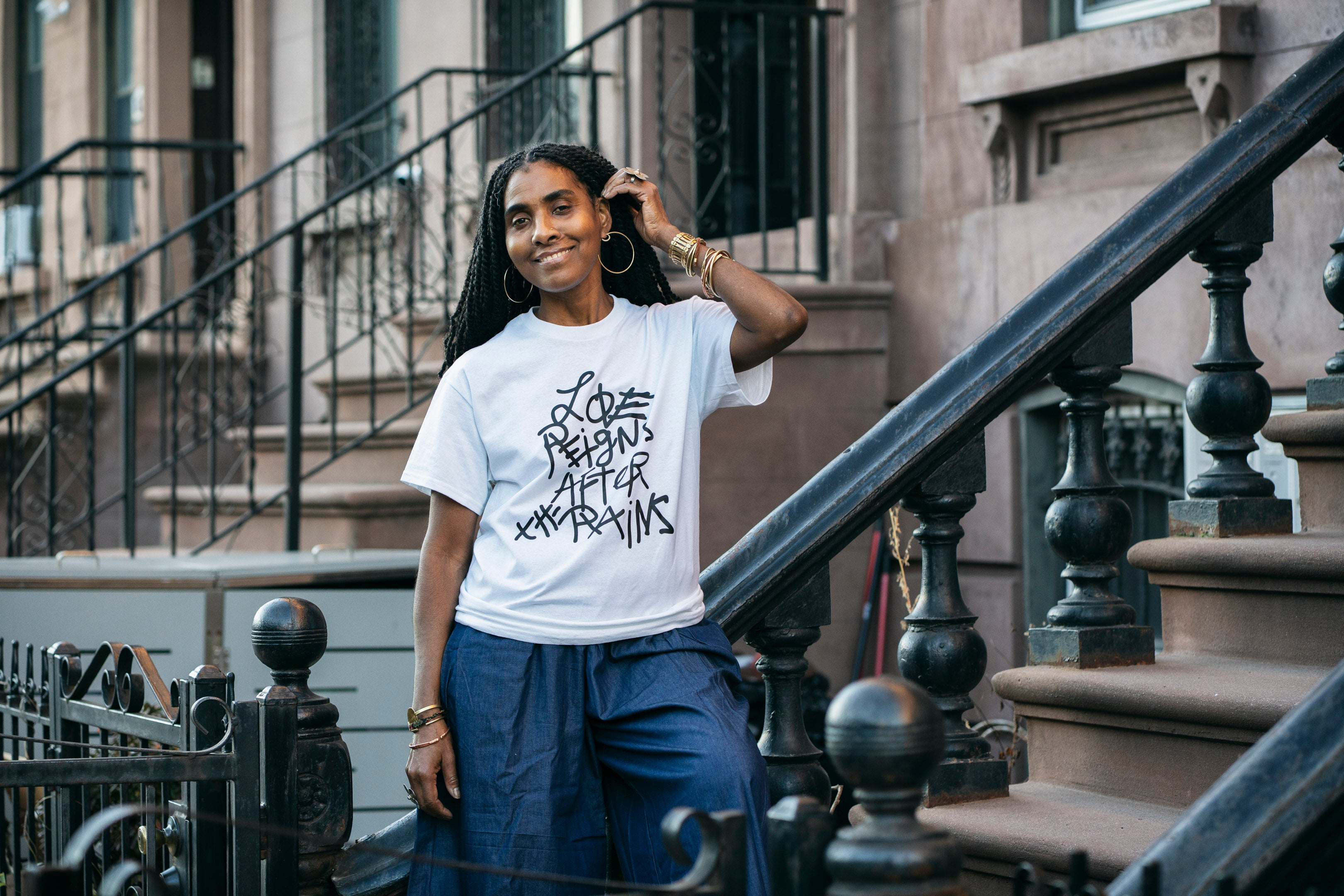 Love Reigns after the Rains- White Tee