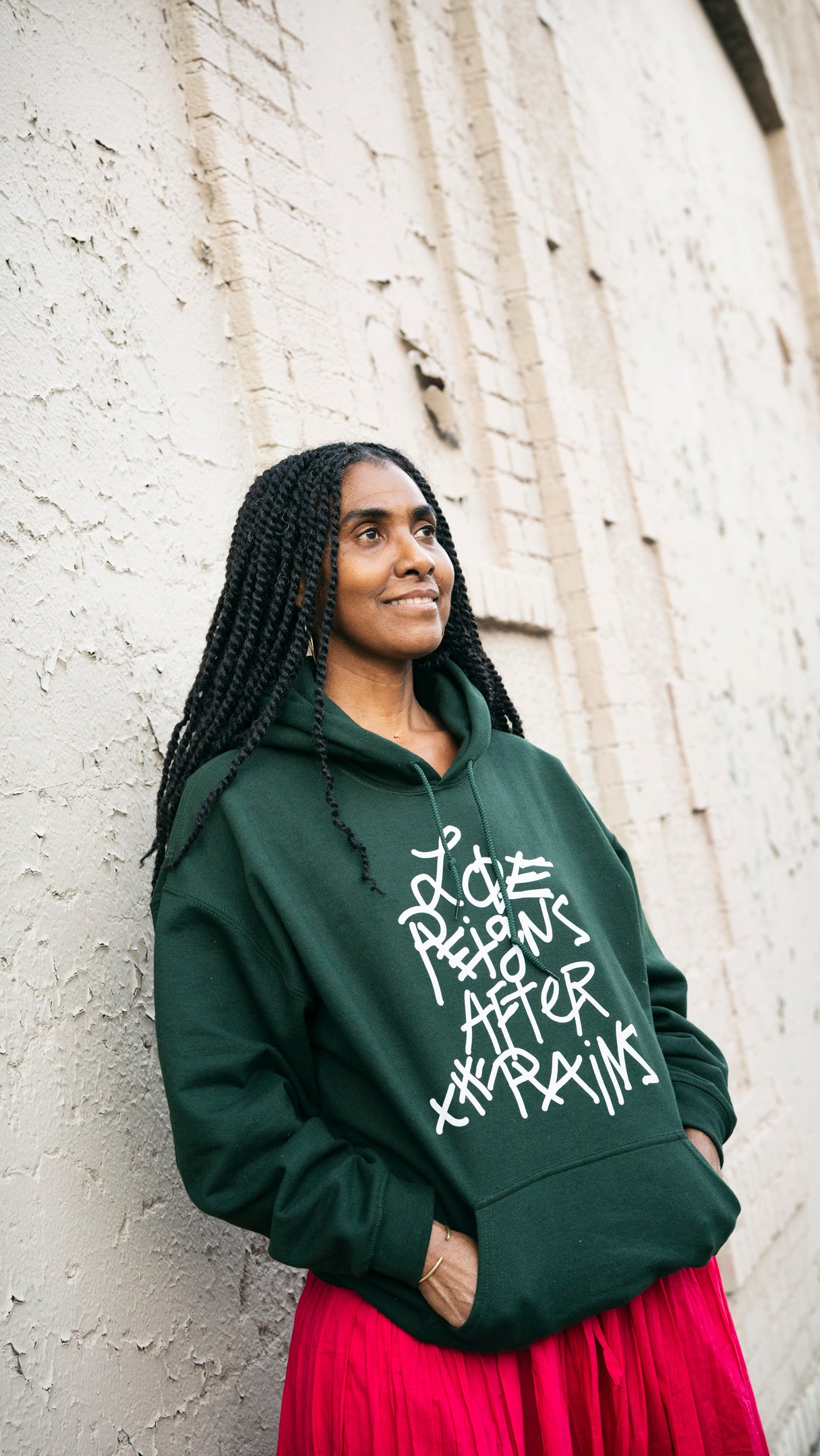 Love Reigns after the Rains- Forest Hoodie